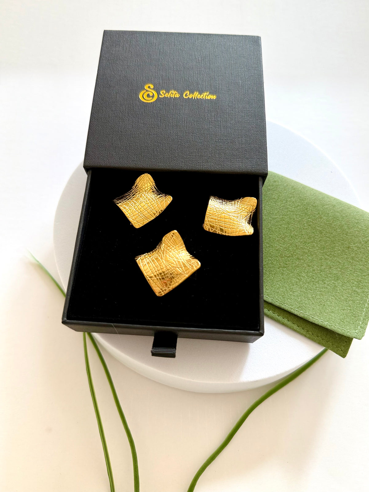 ADEY | አደይ EARRINGS & RING Set