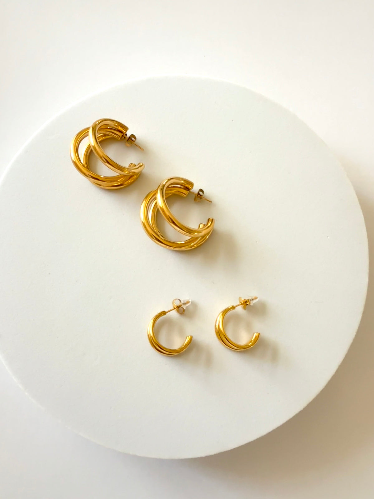 GUTICHA | ጉትቻ TRIPLE THE HOOPS