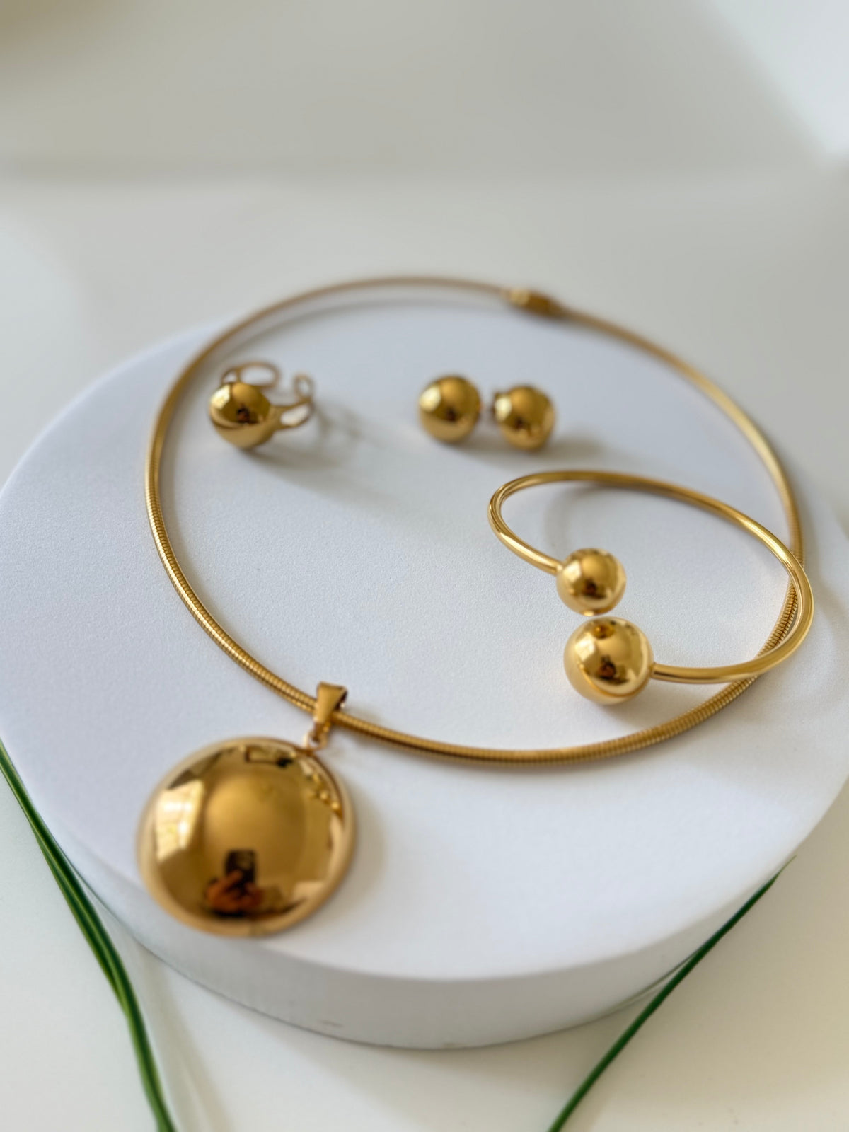 Doka | Necklace, Earrings, Bangle & Ring Set