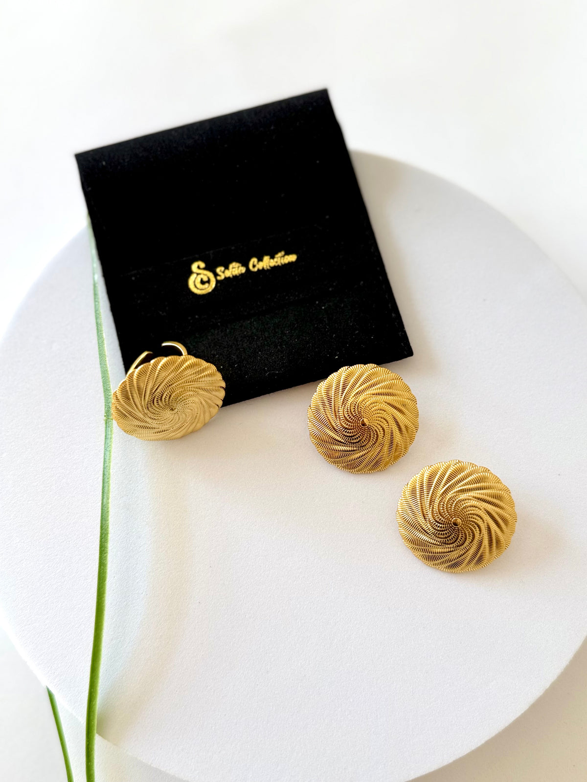 SEFED | ሰፌድ Earrings & Ring Set