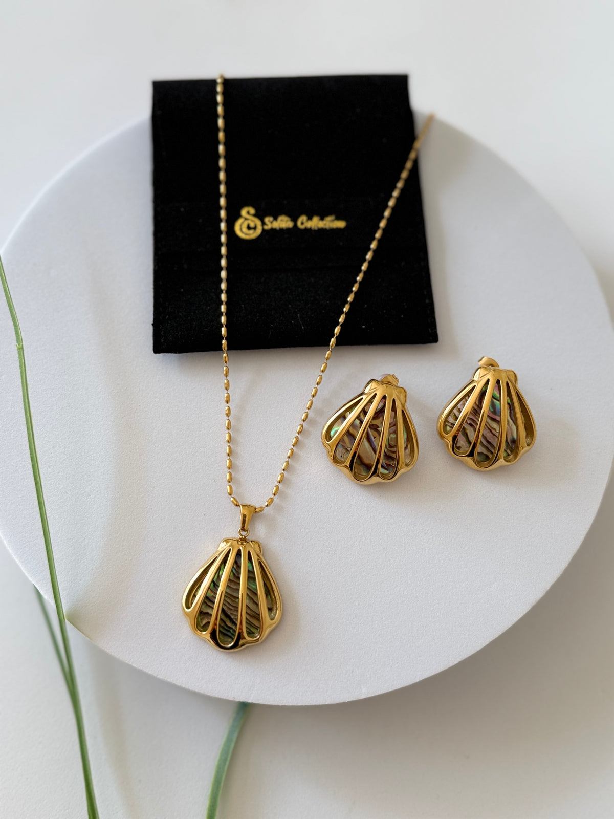 BAHER DAR | ባህር ዳር Necklace & Earrings Set