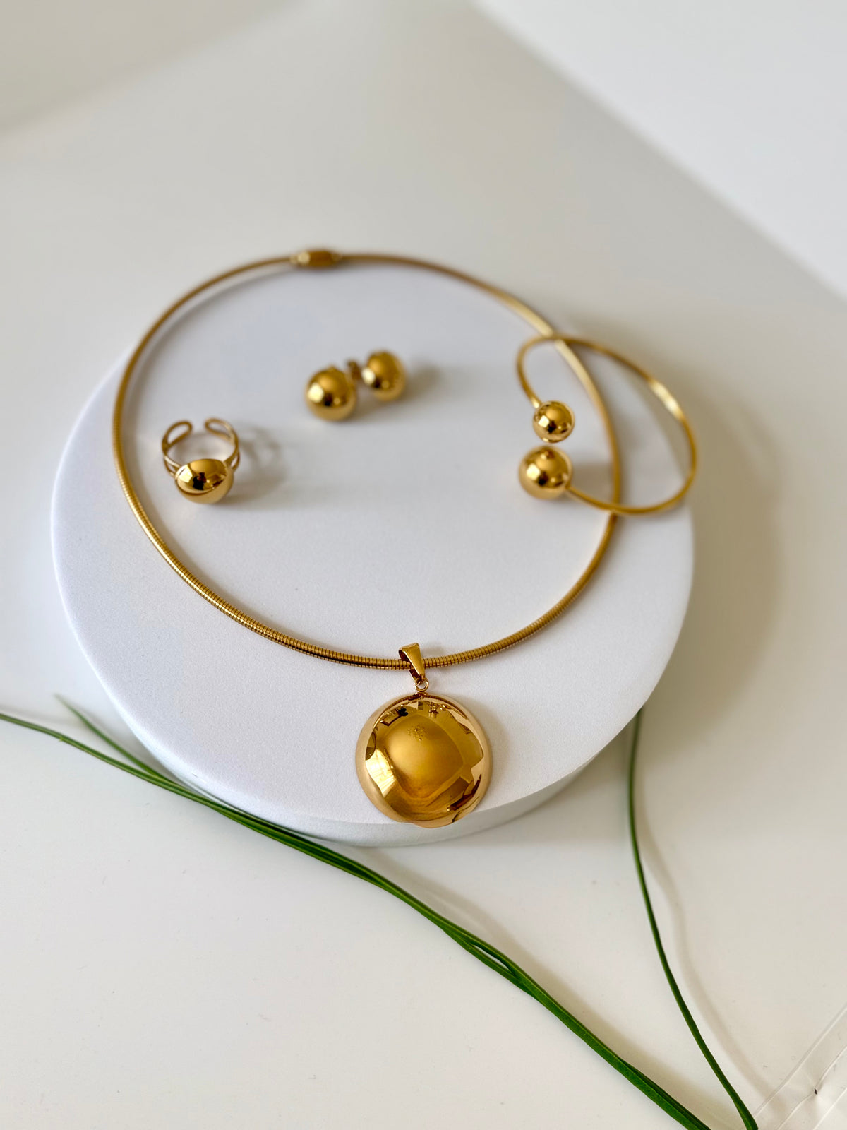 Doka | Necklace, Earrings, Bangle & Ring Set