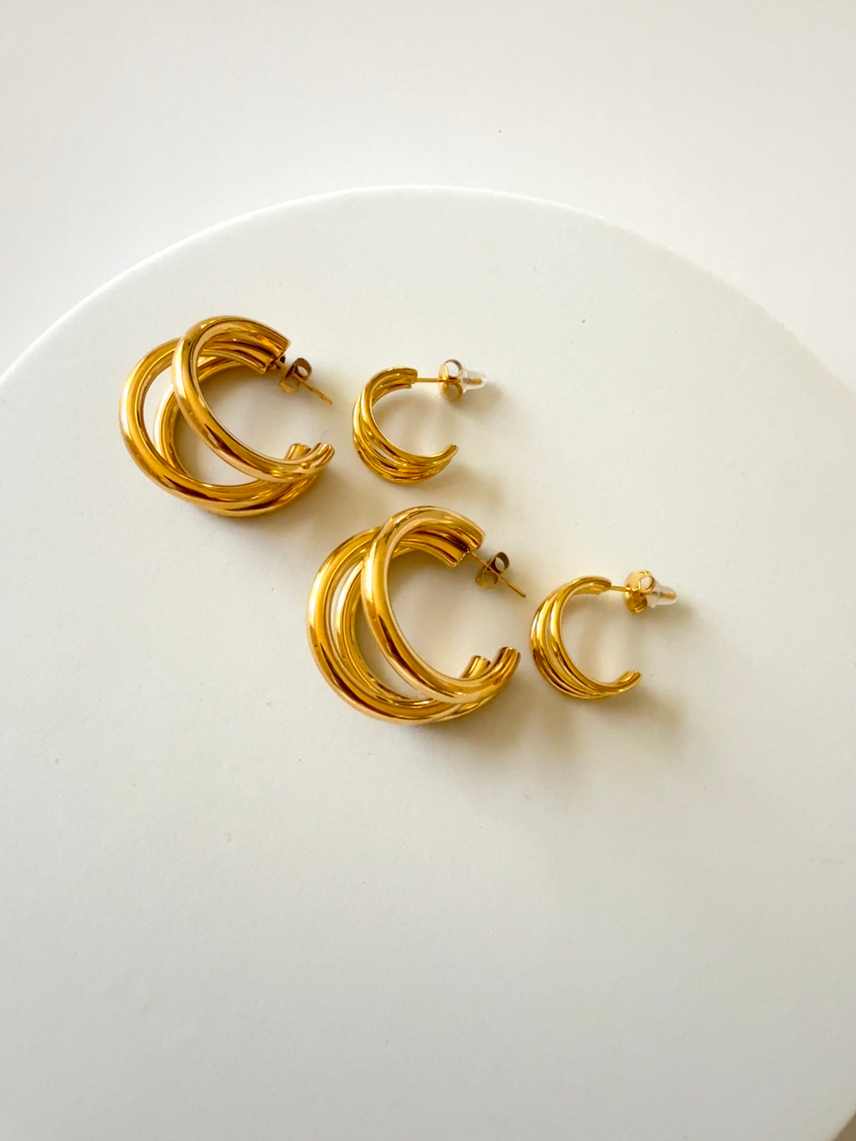GUTICHA | ጉትቻ TRIPLE THE HOOPS