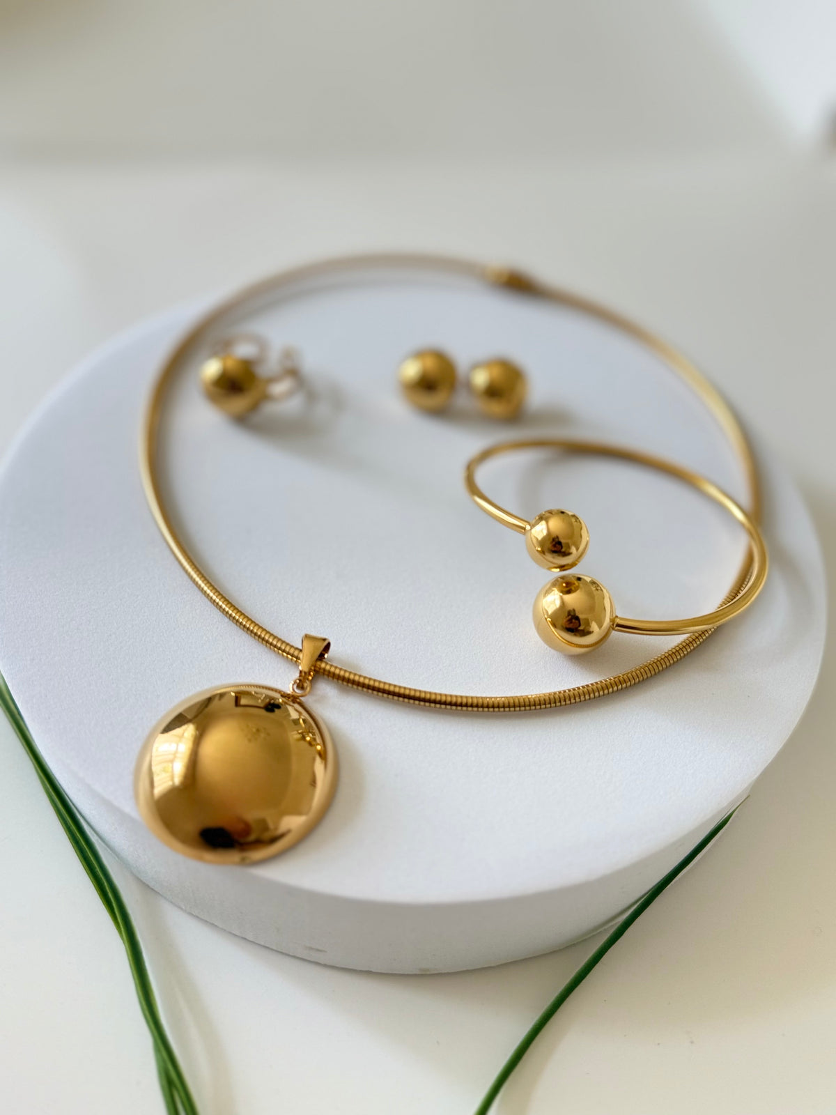 Doka | Necklace, Earrings, Bangle & Ring Set