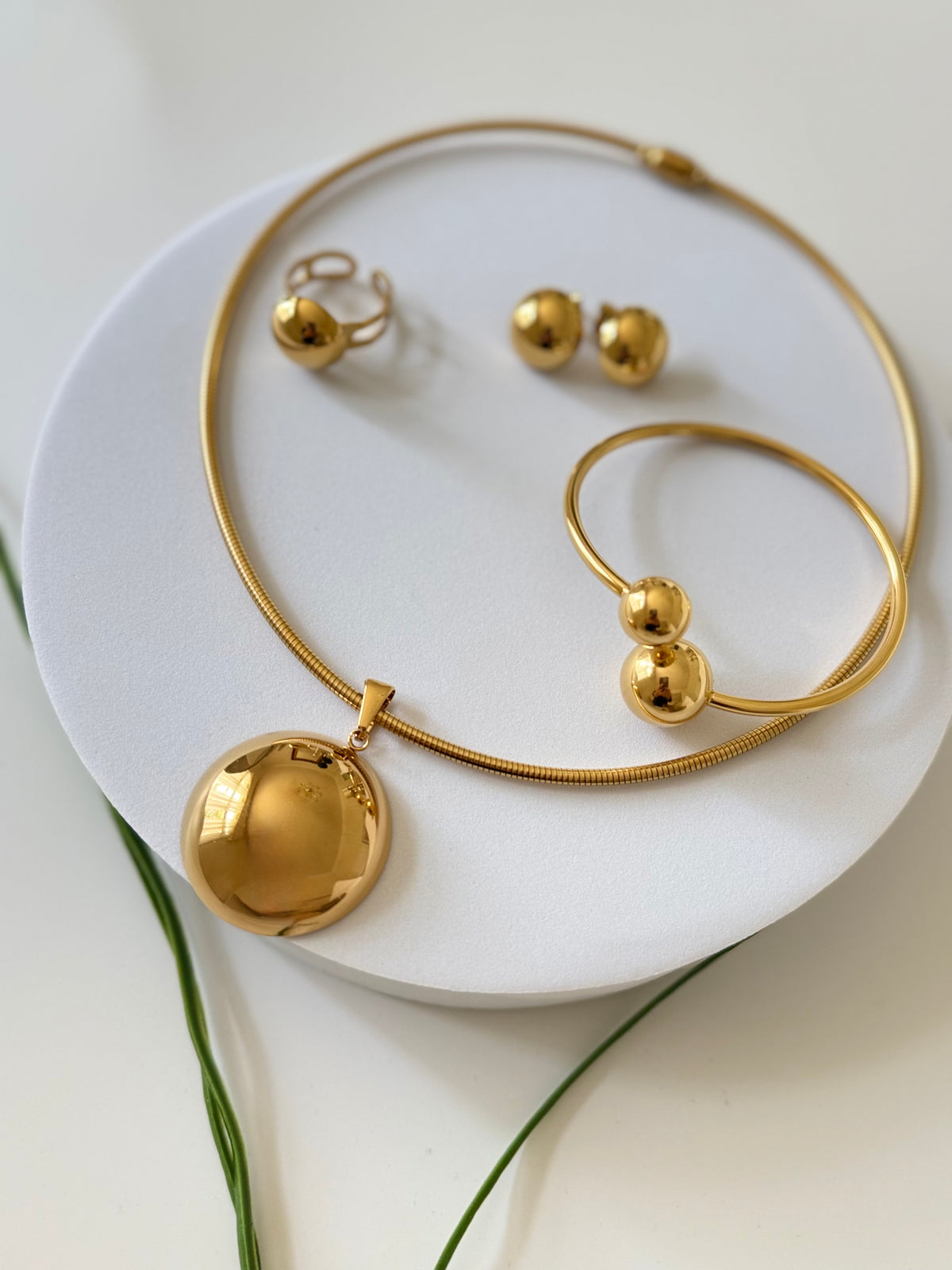 Doka | Necklace, Earrings, Bangle & Ring Set