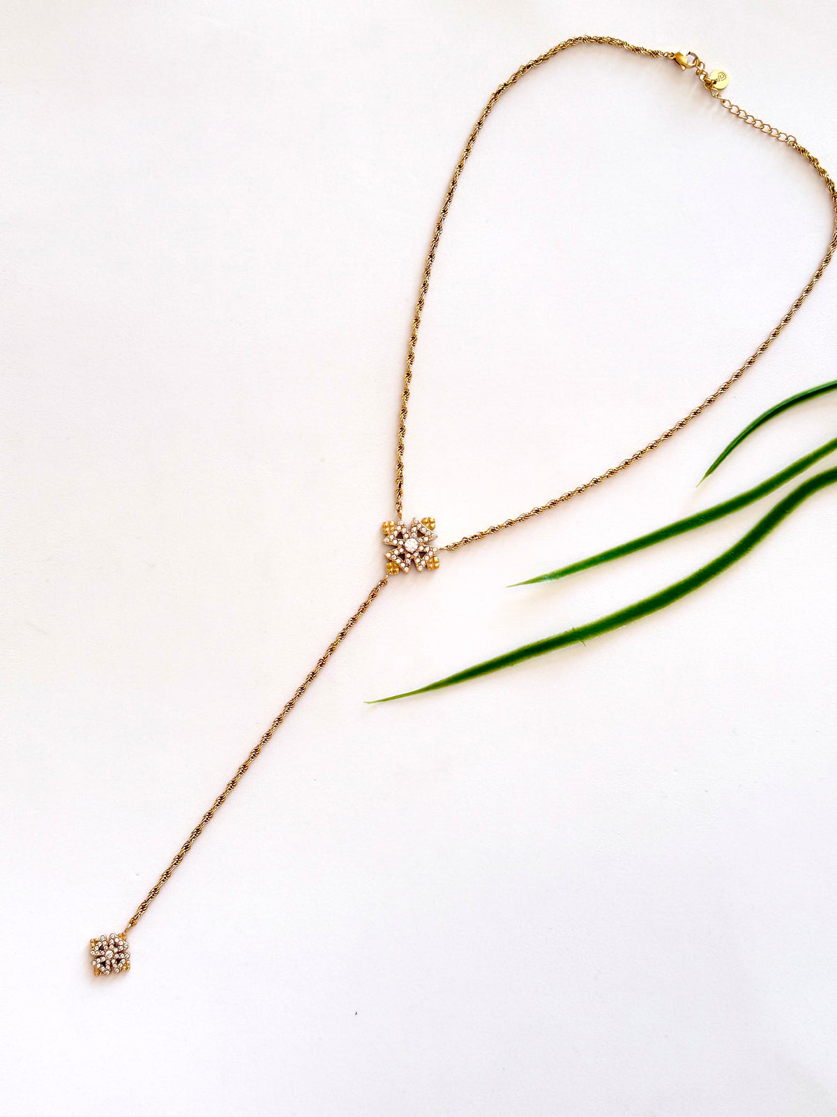 ENKU LARIAT | እንቁ Meskel Necklace
