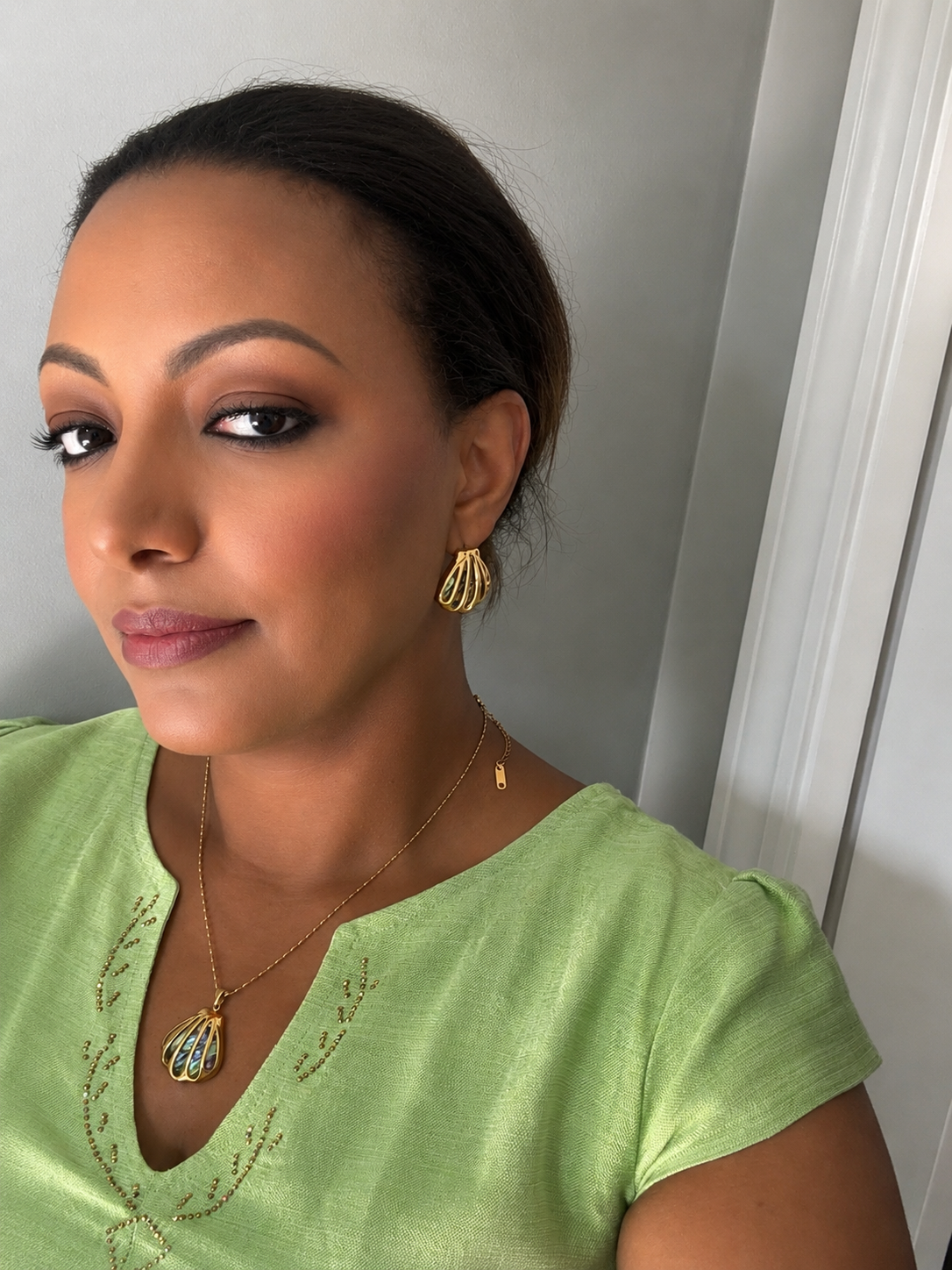 BAHER DAR | ባህር ዳር Necklace & Earrings Set