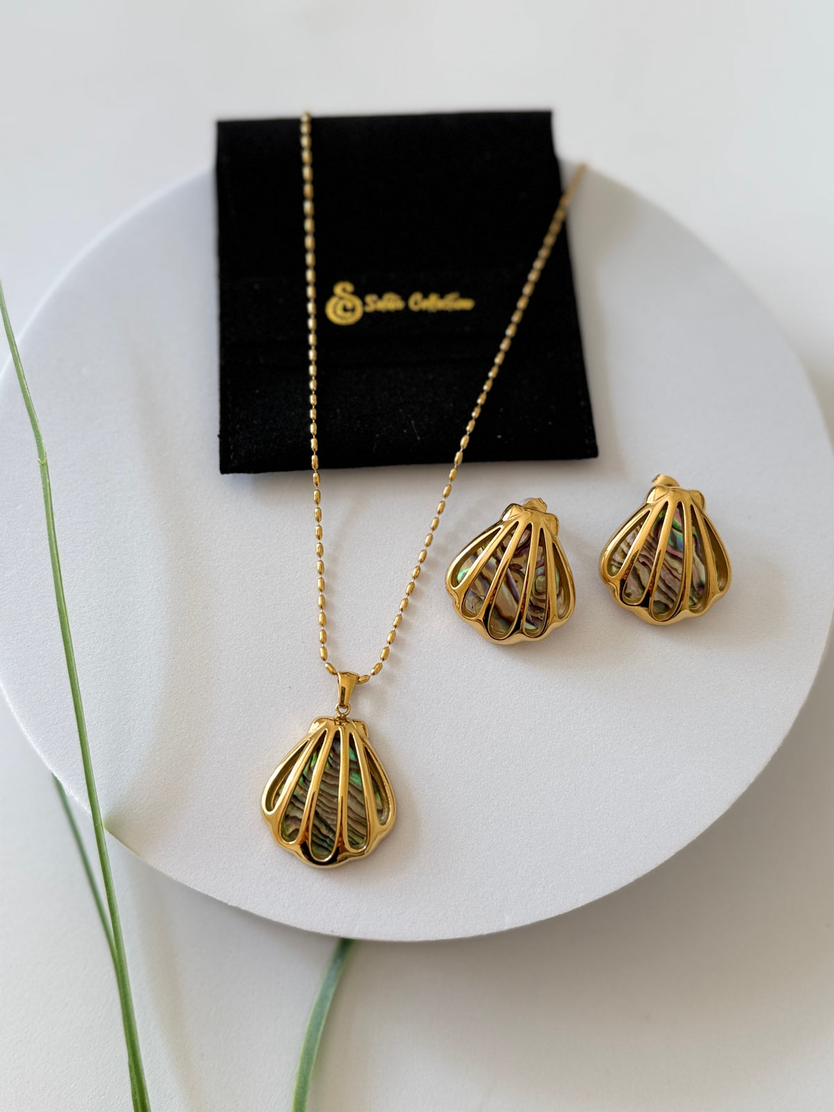 BAHER DAR | ባህር ዳር Necklace & Earrings Set