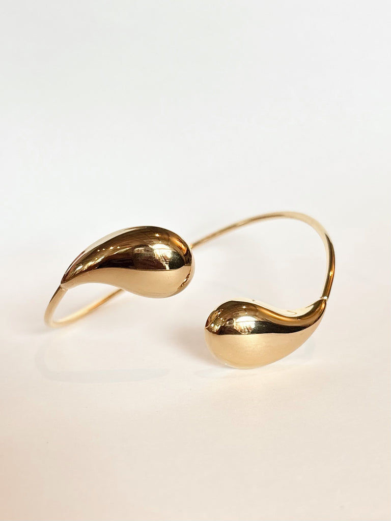 MEKDES | መቅደሰ Teardrop cuff bracelet