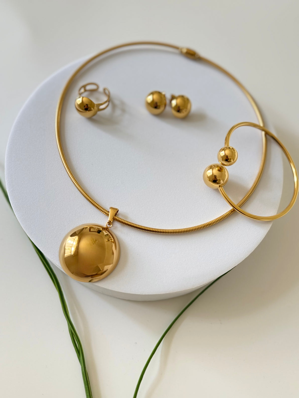 Doka | Necklace, Earrings, Bangle & Ring Set