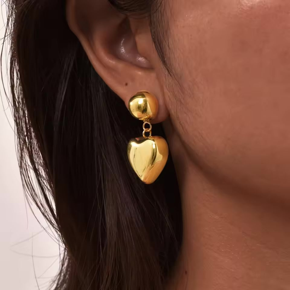 LOVE | FEKER ፍቅር Drop Earrings