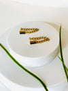 Onyx Chain Earrings