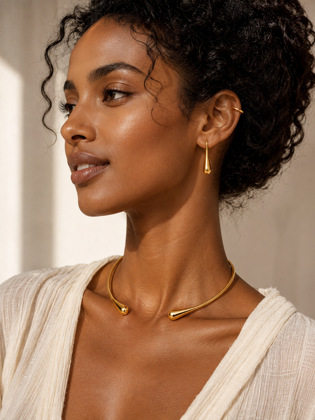 LEMLEM | ለምለም CUFF, EARRINGS & RING SET