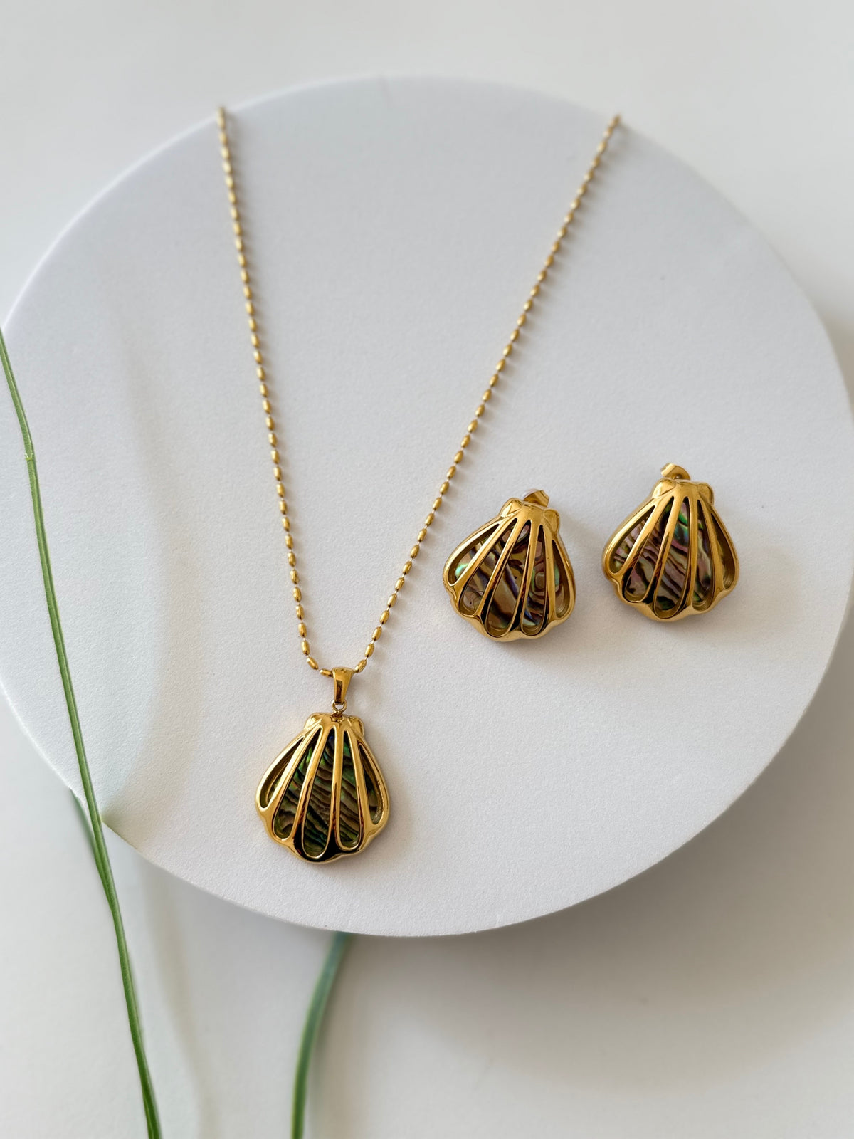 BAHER DAR | ባህር ዳር Necklace & Earrings Set