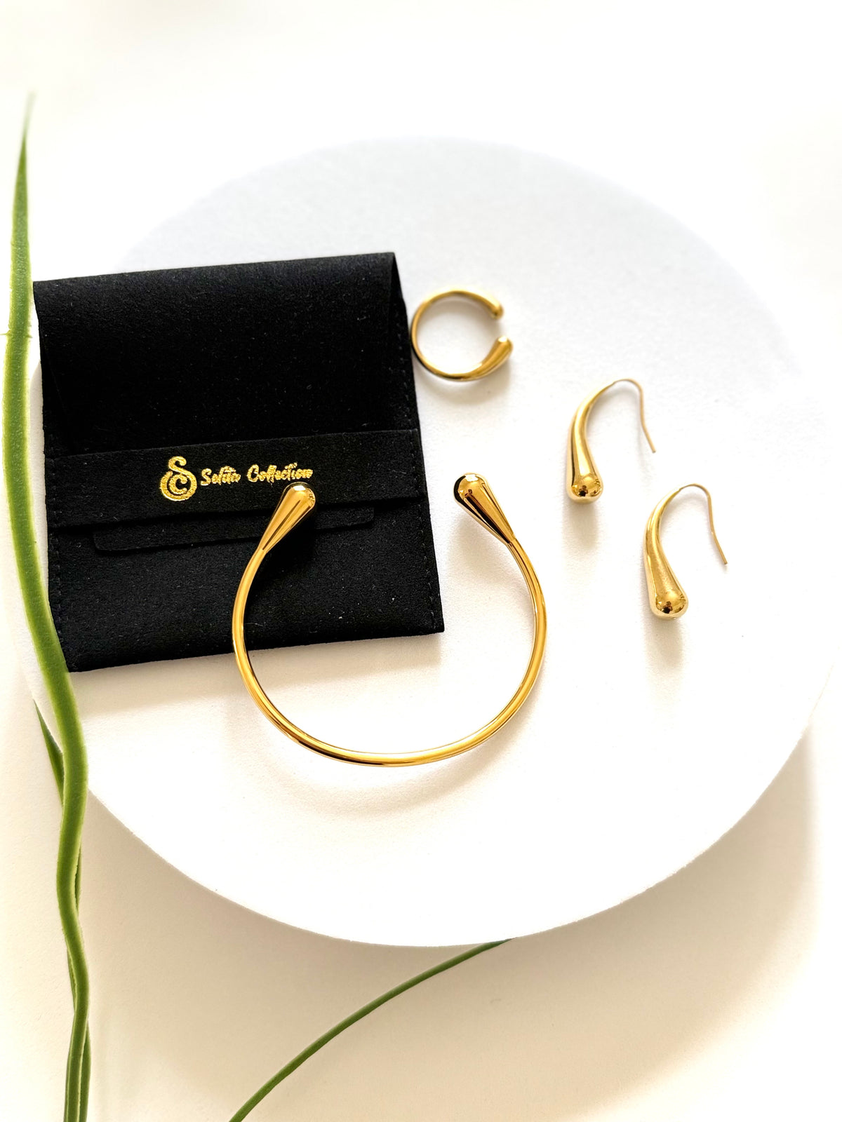 LEMLEM | ለምለም CUFF, EARRINGS & RING SET