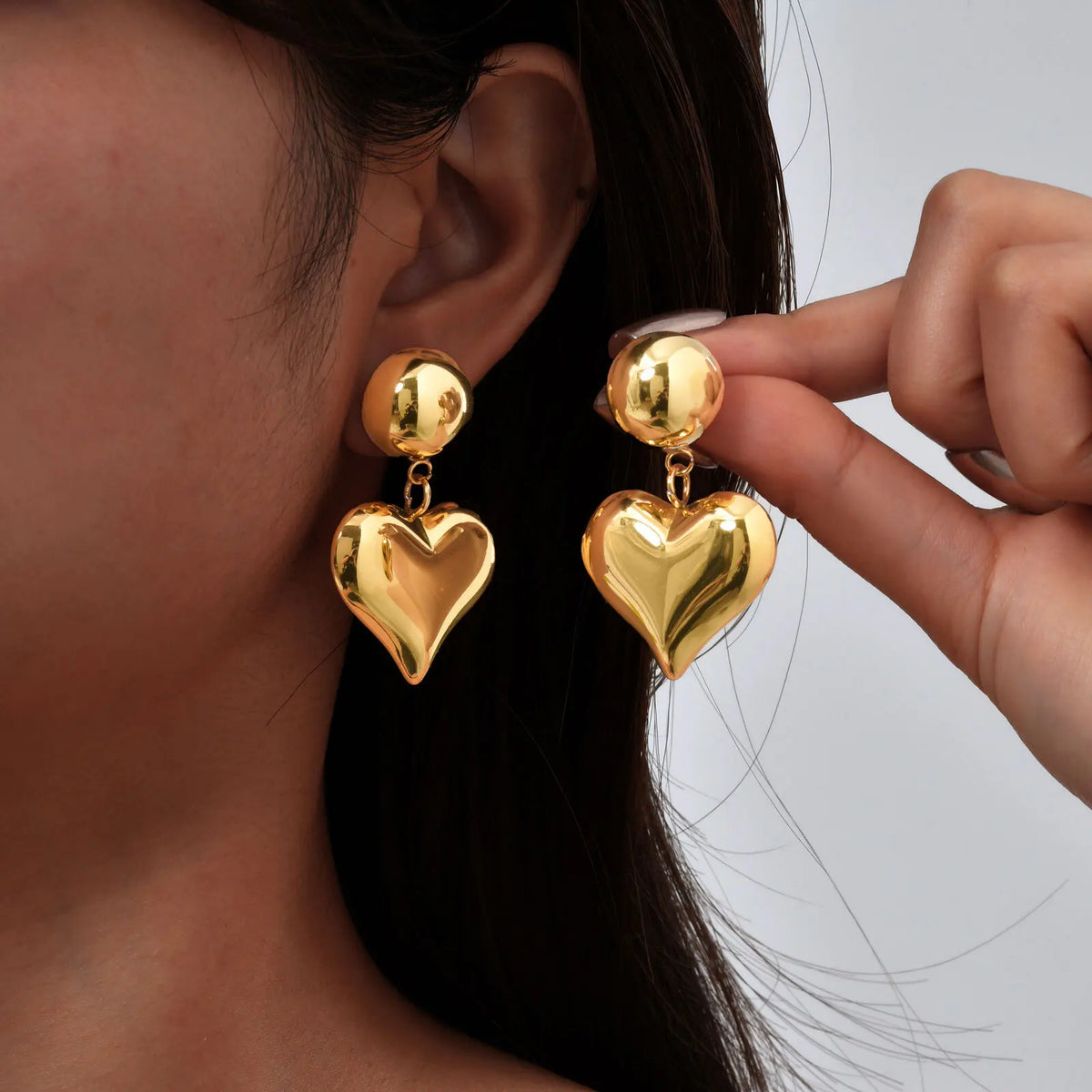 LOVE | FEKER ፍቅር Drop Earrings