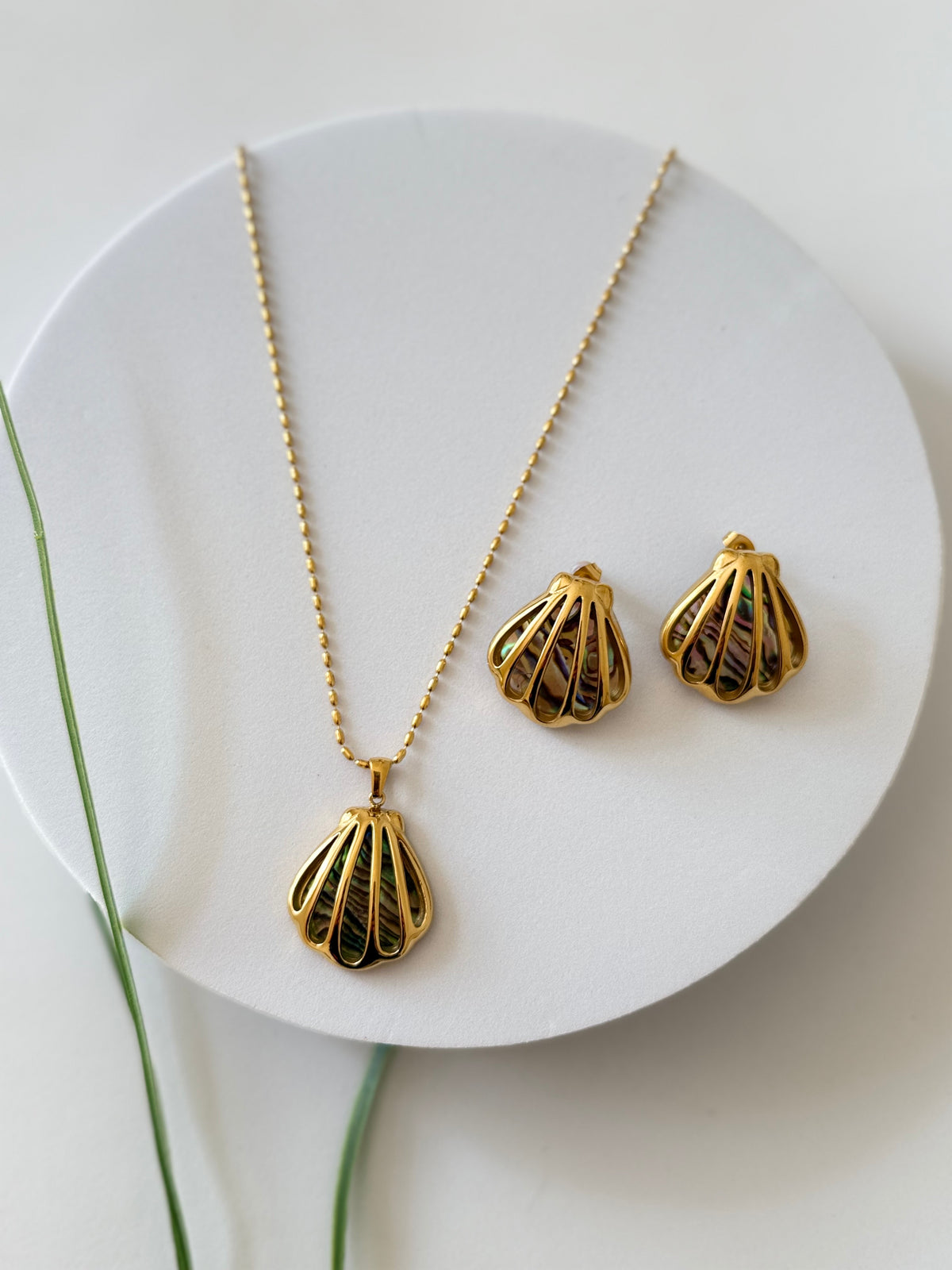 BAHER DAR | ባህር ዳር Necklace & Earrings Set