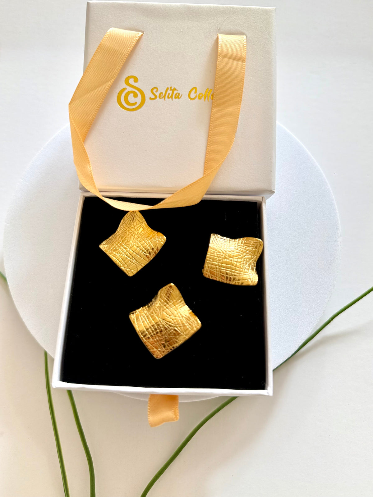ADEY | አደይ EARRINGS & RING Set