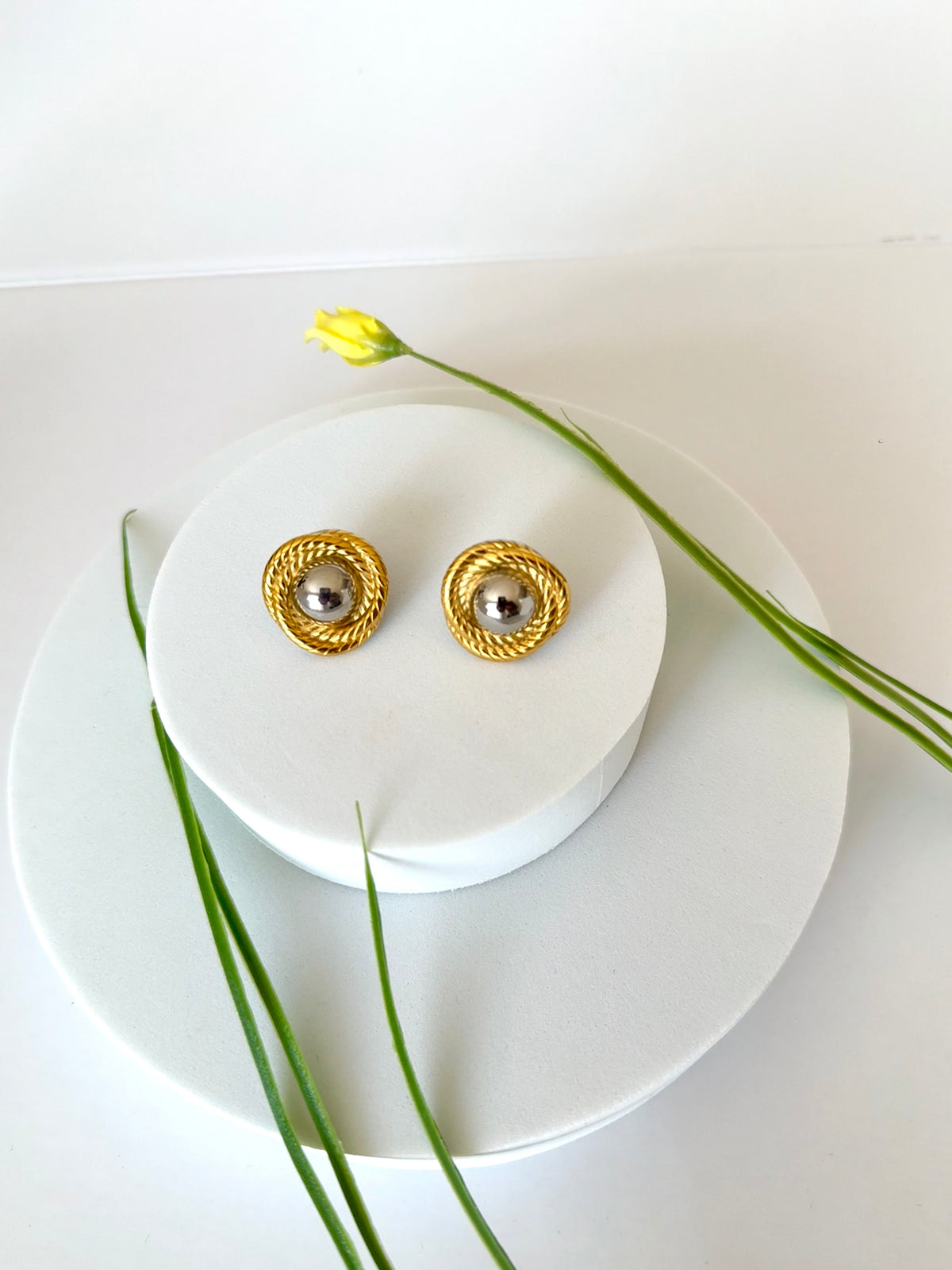 SEBLE | ሰብለ Earrings (Gold & Silver)