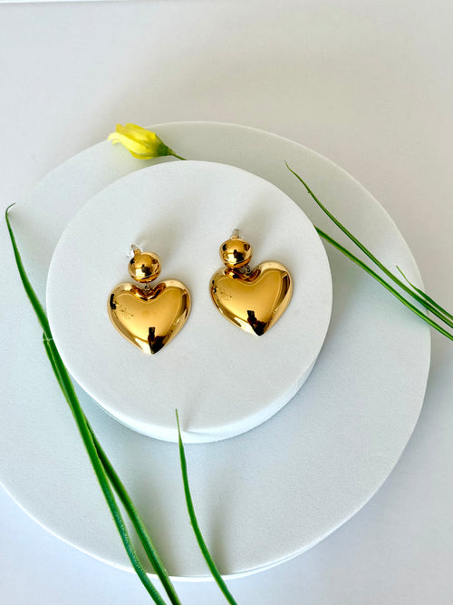 Love | Feker ፍቅር Drop Earrings