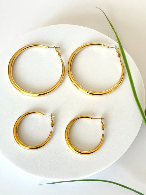 MUNIT | ሙኒት Hoop Earrings (Large)
