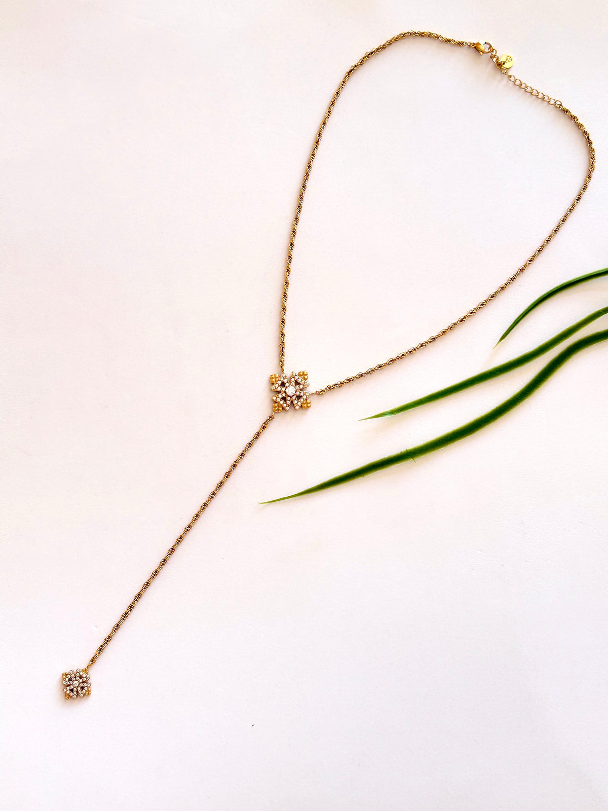 ENKU LARIAT | እንቁ Meskel Necklace