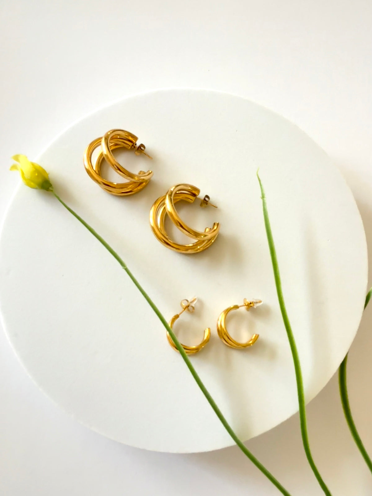 GUTICHA | ጉትቻ TRIPLE THE HOOPS