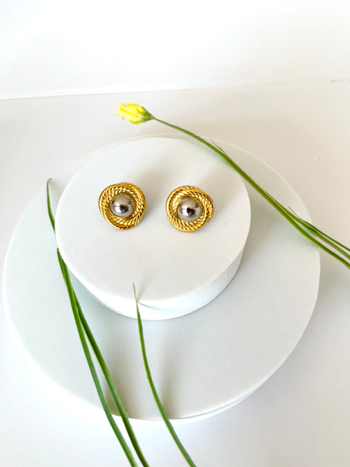 SEBLE | ሰብለ Earrings (Gold & Silver)