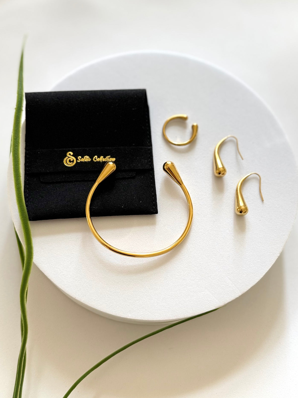 LEMLEM | ለምለም CUFF, EARRINGS & RING SET