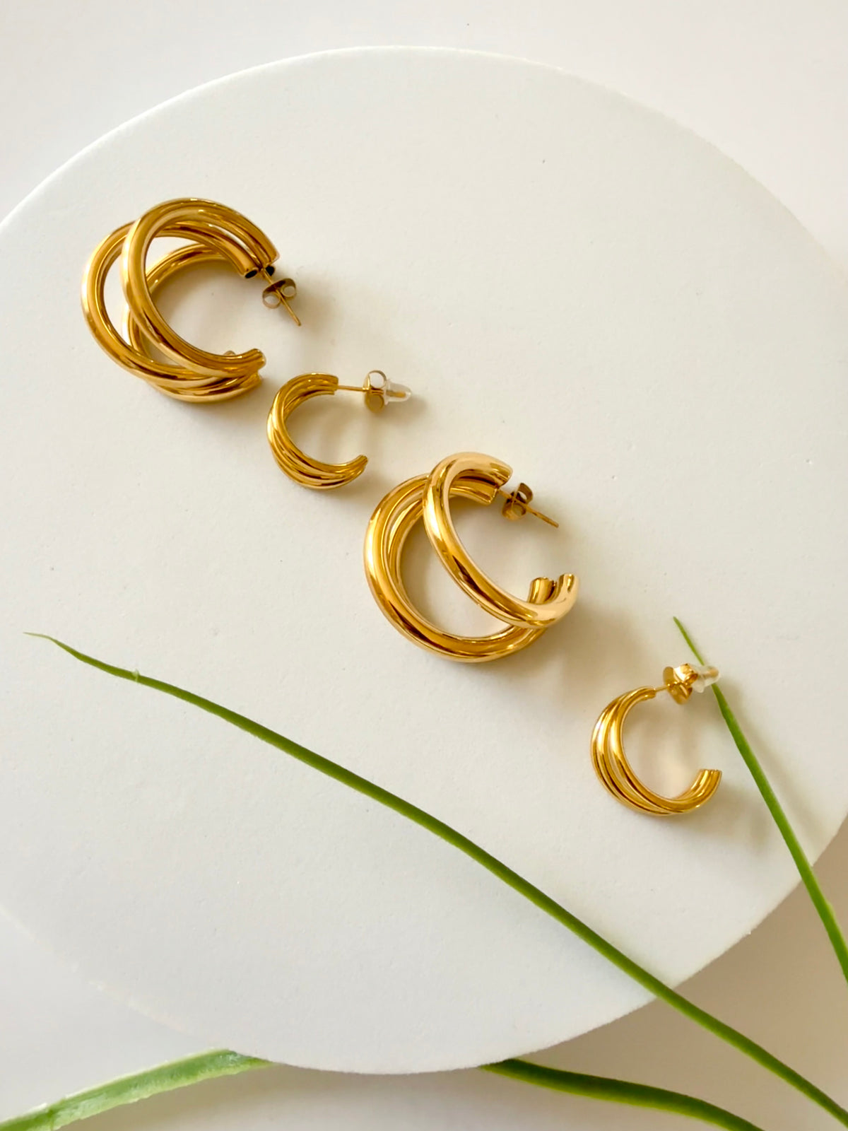 GUTICHA | ጉትቻ TRIPLE THE HOOPS