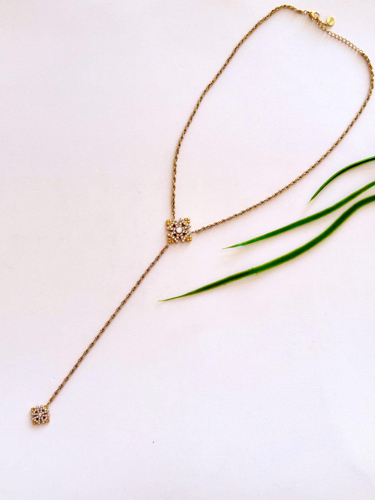 ENKU LARIAT | እንቁ Meskel Necklace