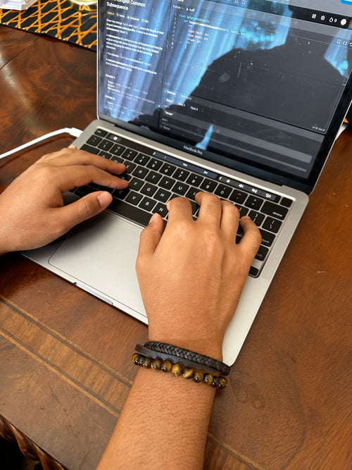 GERUM | ግሩም  MULTI LAYER MENS WRIST BRACELET