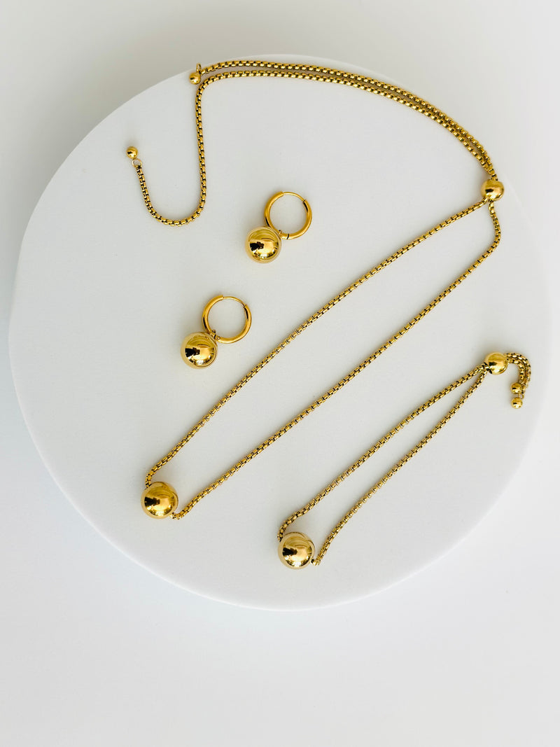 GIGI | ጂጂ Necklace, Earrings & Bracelet Set
