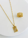 MAYA'YE | ማያዬ NECKLCE & RING SET