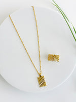 MAYA'YE | ማያዬ NECKLCE & RING SET