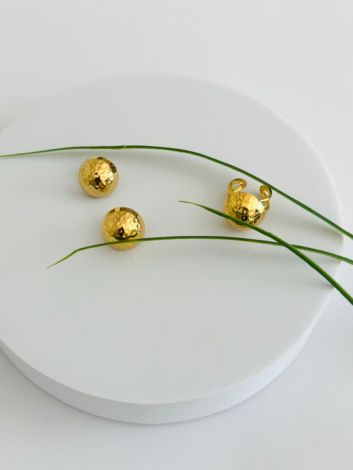 ZEMA | ዜማ EARRINGS RING SET