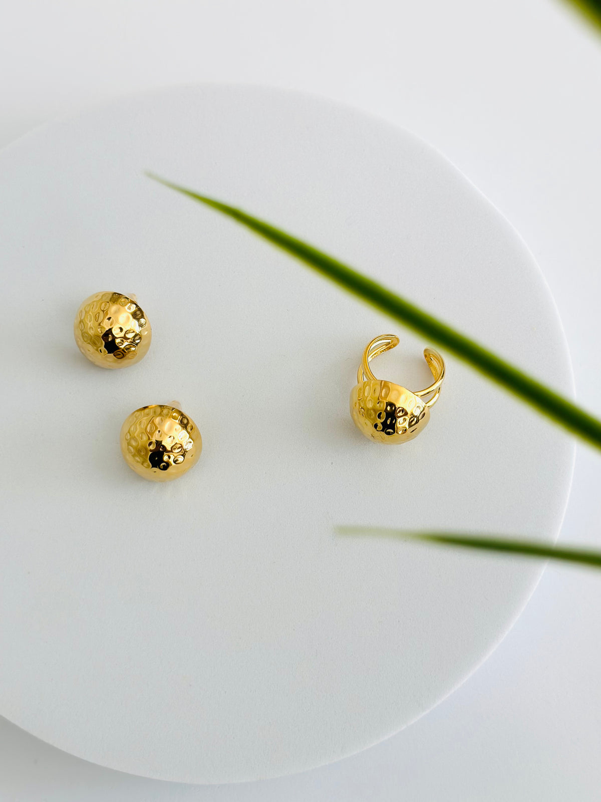 ZEMA | ዜማ EARRINGS RING SET