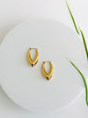 SABA | ሳባ POINTED HOOP EARRINGS