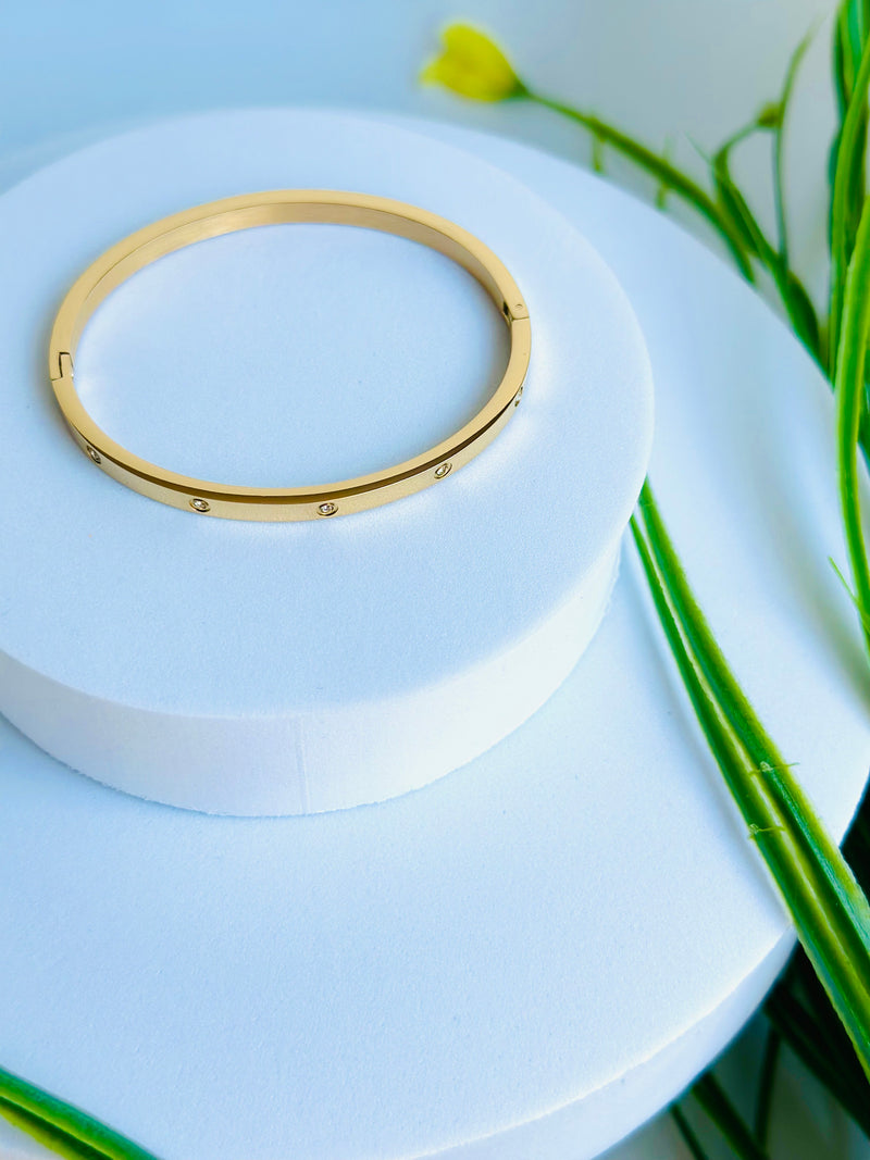 LOVE | ፍቅር BANGLE BRACELET