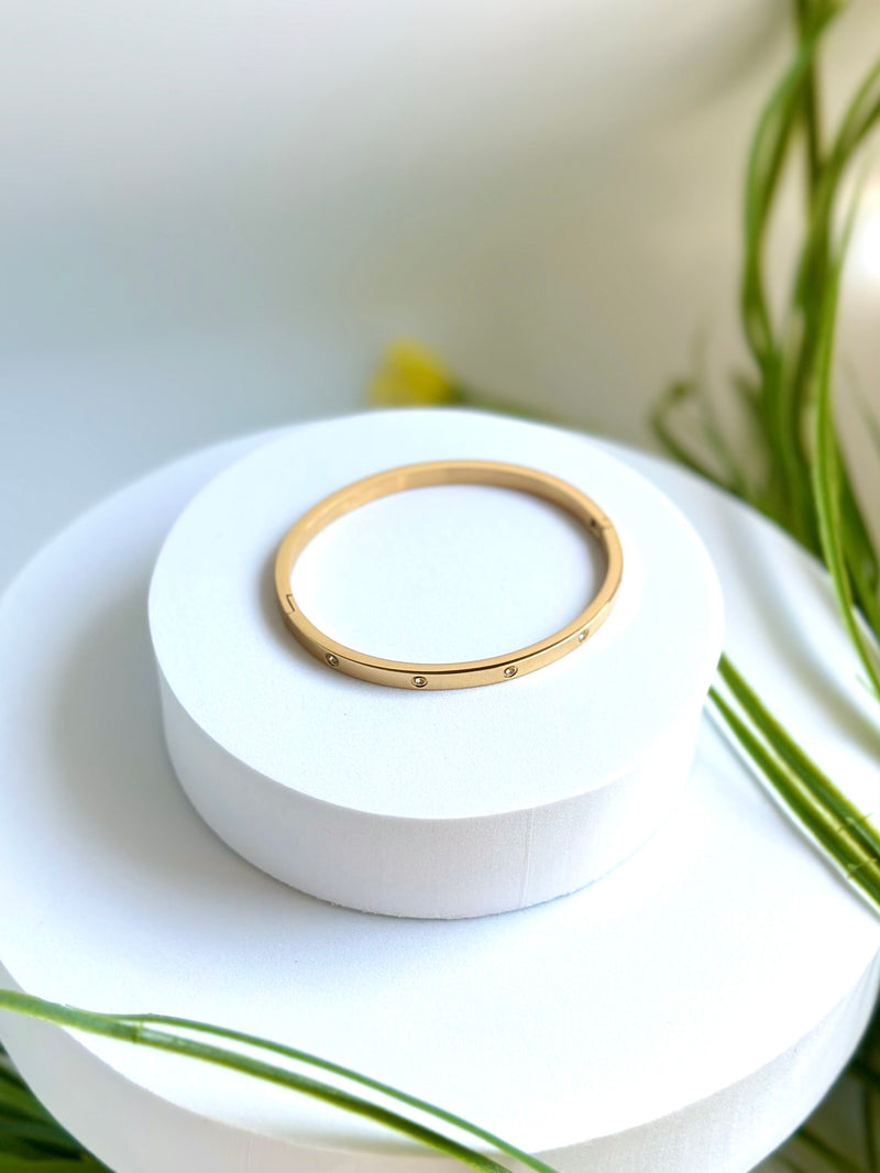 LOVE | ፍቅር BANGLE BRACELET