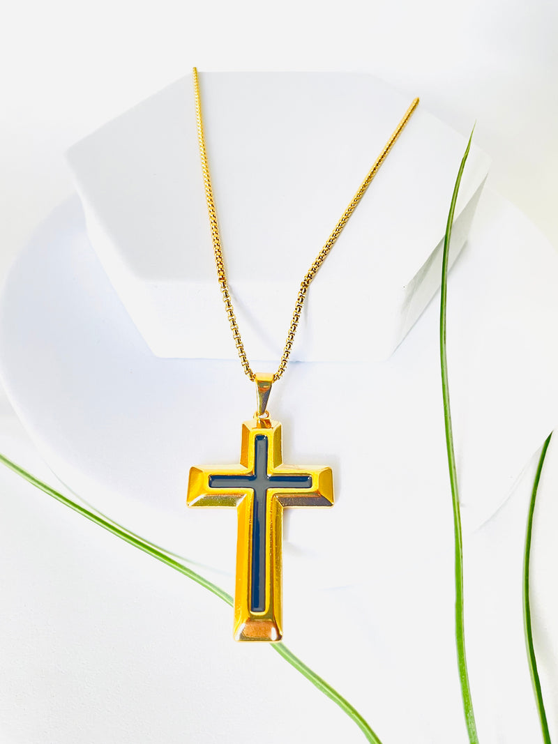 LATIN CROSS | ላቲን MESKEL NECKLACE