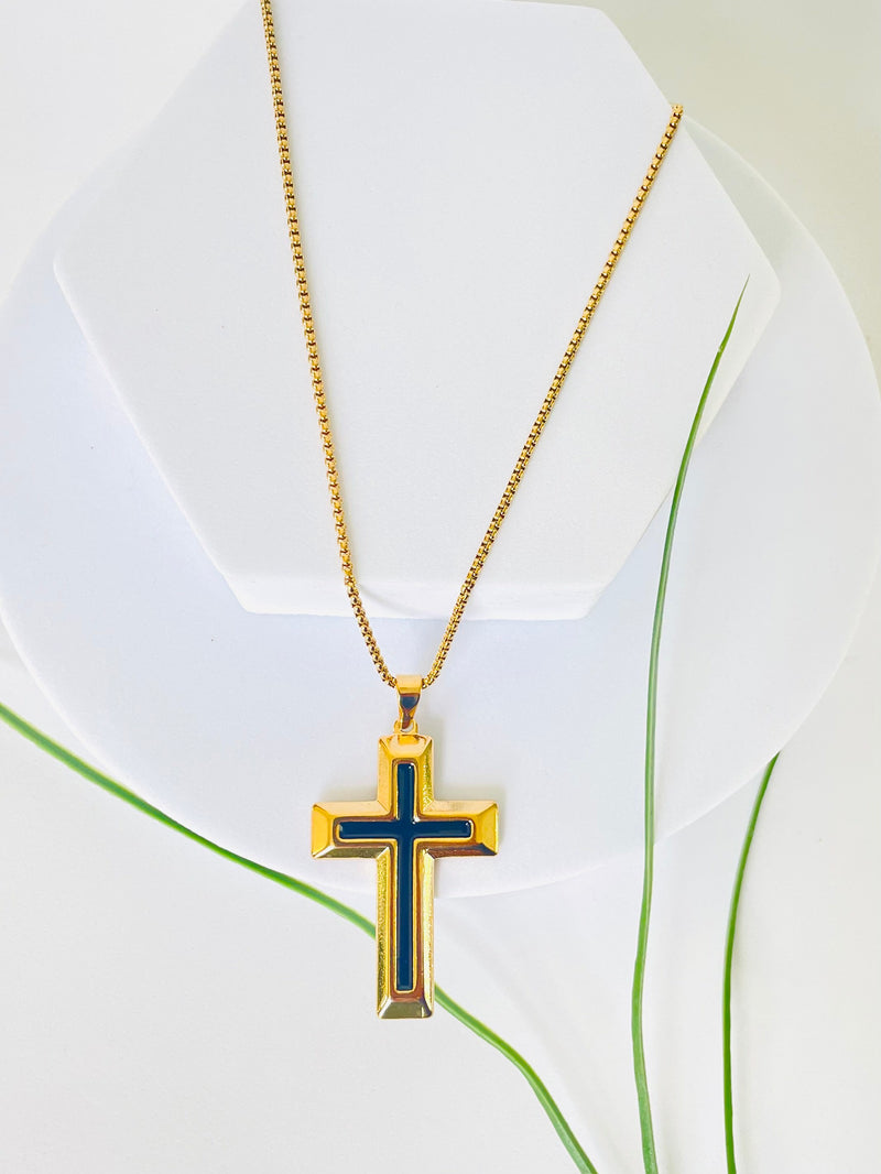 LATIN CROSS | ላቲን MESKEL NECKLACE