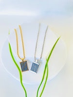 ANTENEH | አንተነህ Tag Necklace (SILVER)