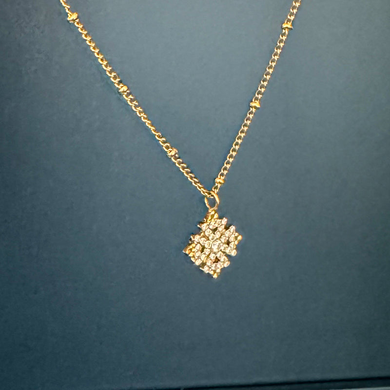 SMALL ENKU | እንቁ Meskel Cross Necklace