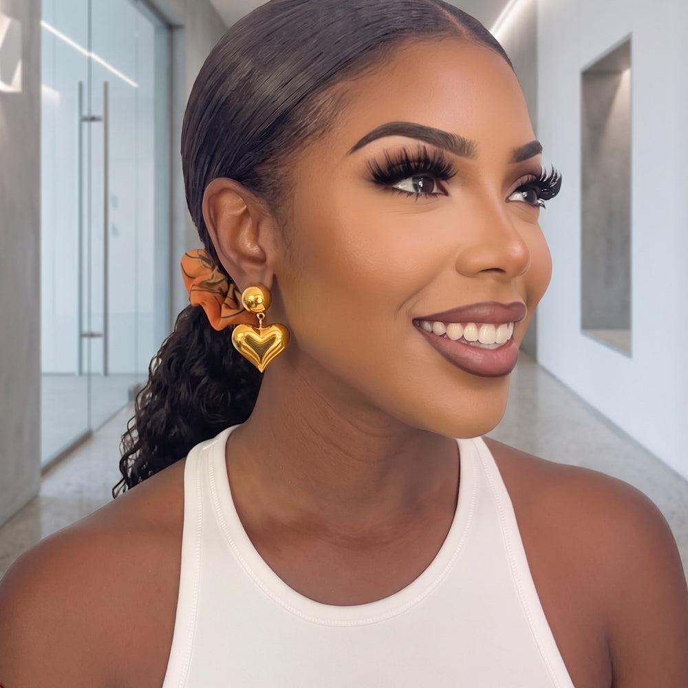 LOVE | FEKER ፍቅር Drop Earrings