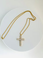 ENKU | እንቁ CROSS NECKLACE