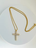 ENKU | እንቁ CROSS NECKLACE