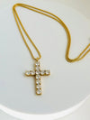 ENKU | እንቁ CROSS NECKLACE