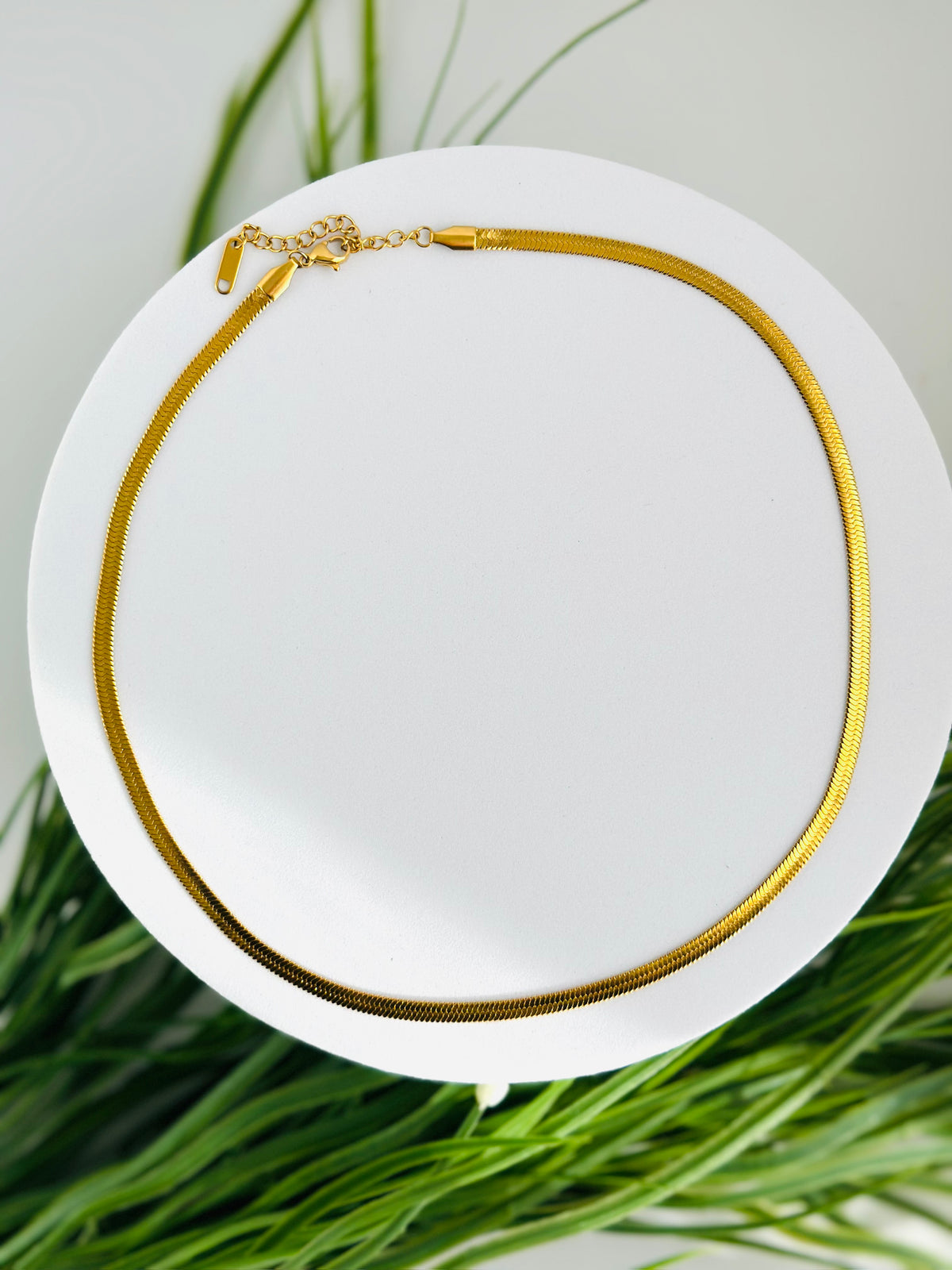 HERRINGBONE WALKISH NECKLACE
