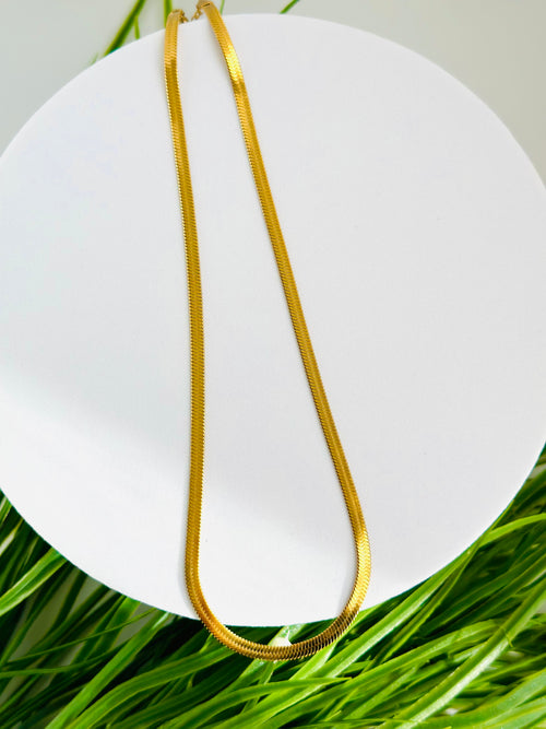 HERRINGBONE WALKISH NECKLACE